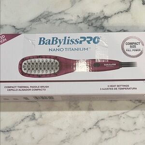 BaBylissPRO Nano Titanium Paddle Brush - Pink